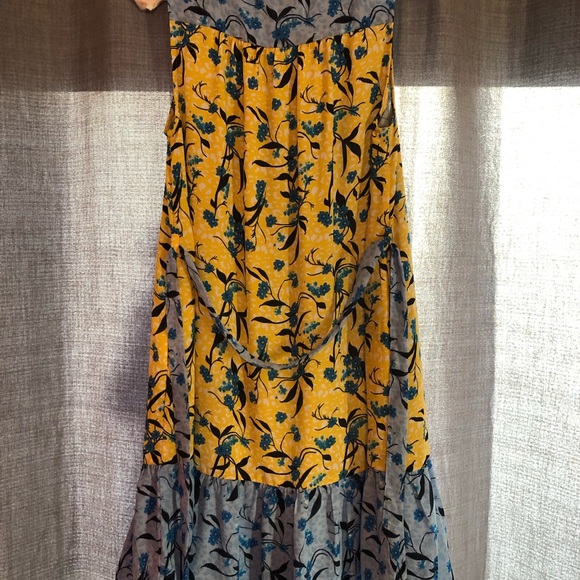 Eliane Rose Blue Yellow Floral Dress - Picture 5 of 6